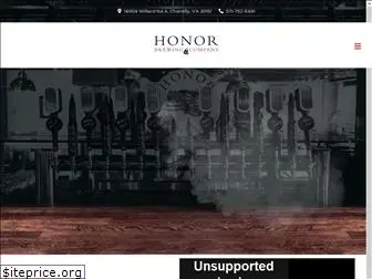 honorbrewing.com