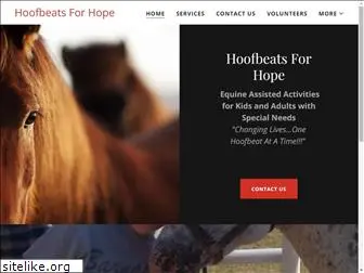 hoofbeatsforhope.com