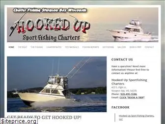 hookedupsportfishingcharters.com