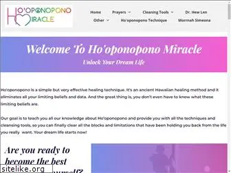 hooponoponomiracle.com