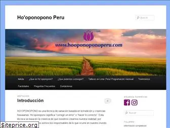 hooponoponoperu.com