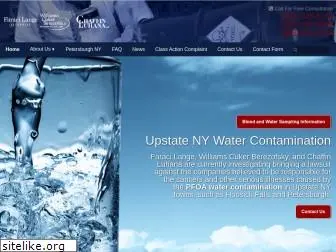 hoosickfallswatercontamination.com