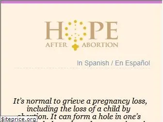 hopeafterabortion.org