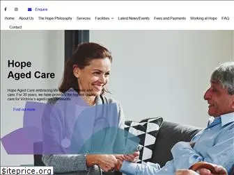 hopeagedcare.com.au