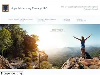 hopeandharmonytherapy.com