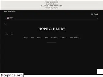hopeandhenry.com
