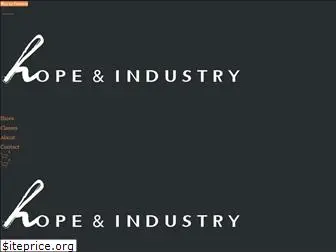 hopeandindustry.com