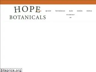 hopebotanicals.com