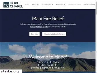 hopechapelmaui.com