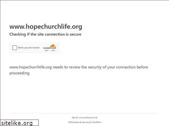 hopechurchlife.org