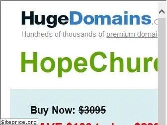hopechurchofchrist.com