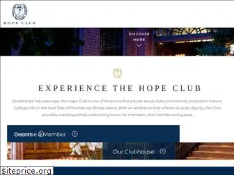 hopeclub.com