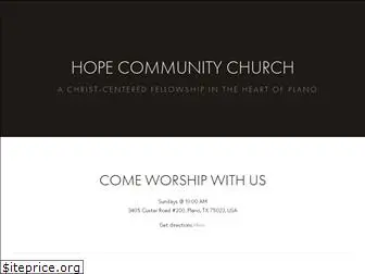hopecommunitychurch.com
