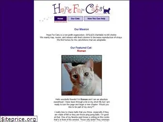 hopeforcats.org