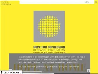 hopefordepression.org