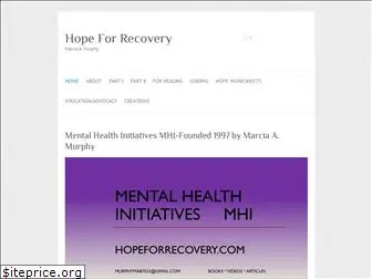 hopeforrecovery.com
