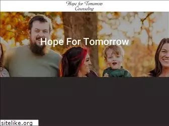 hopefortomorrowcounseling.org