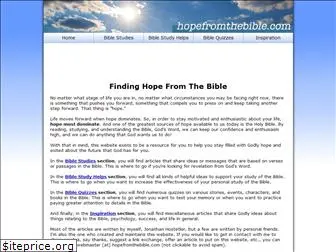 hopefromthebible.com