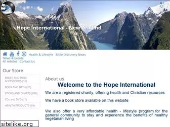 hopeinternational.co.nz