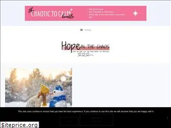 hopeinthechaos.com