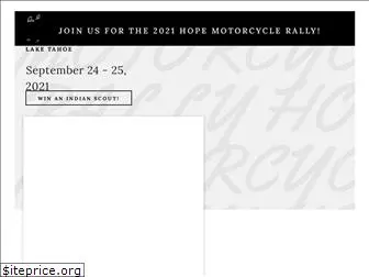 hopemotorcyclerally.org