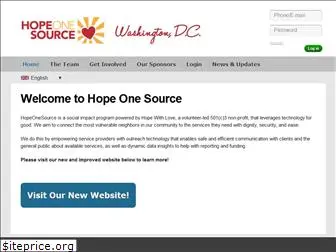 hopeonesource.org