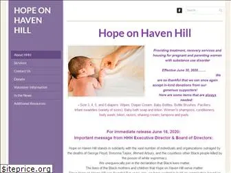 hopeonhavenhill.org