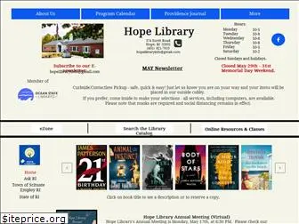 hopepubliclibrary.org