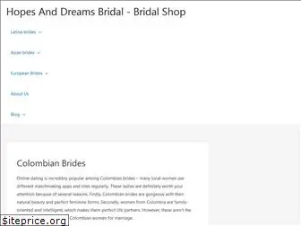 hopesanddreamsbridal.com