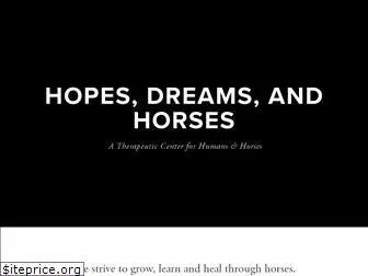 hopesdreamsandhorses.org