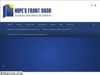 hopesfrontdoor.com