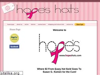 hopeshats.com