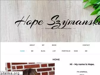 hopeszymanski.com