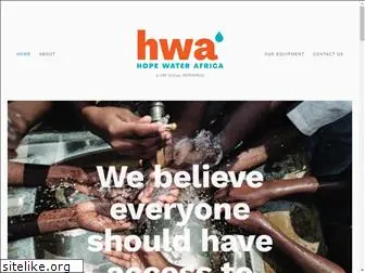 hopewaterafrica.com