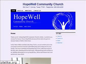 hopewellconroe.org