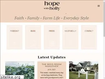 hopewithholly.com