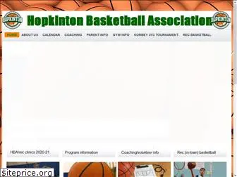 hopkintonbasketball.org