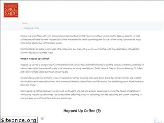 hoppedupcoffee.com