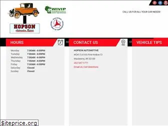 hopsonautorepair.net