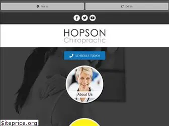 hopsonchiropractic.com