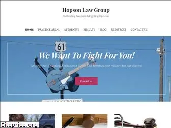 hopsonlawfirm.net