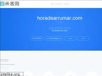 horadearrumar.com