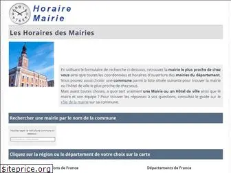 horaire-mairie.fr
