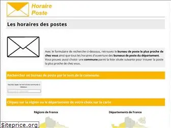 horaire-poste.fr