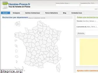 horaires-france.fr