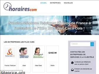 horaires.com