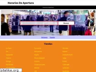 horarios-de-apertura.es