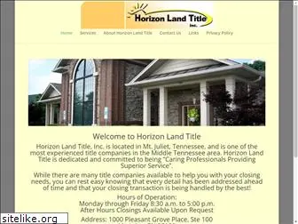 horizonlandtitle.com