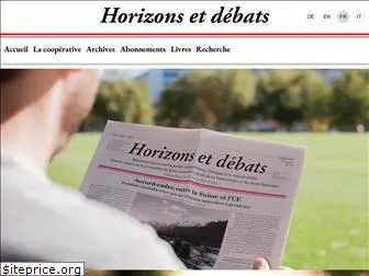 horizons-et-debats.ch