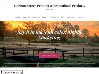 horizonscreenprinting.com